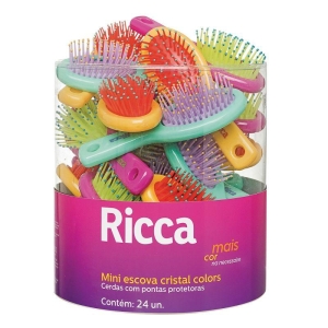 MINI ESC RICCA CRISTAL COLORS (EM POTE)