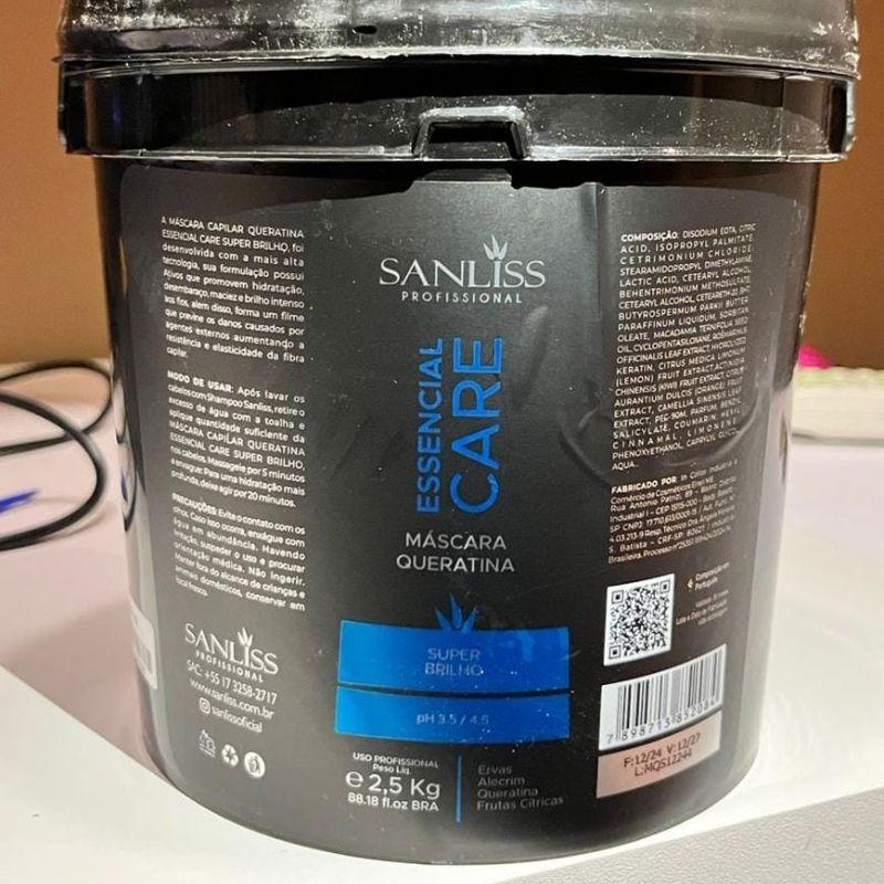 MASCARA SUPER BRILHO ESSENCIAL CARE 2,5KG SANLISS