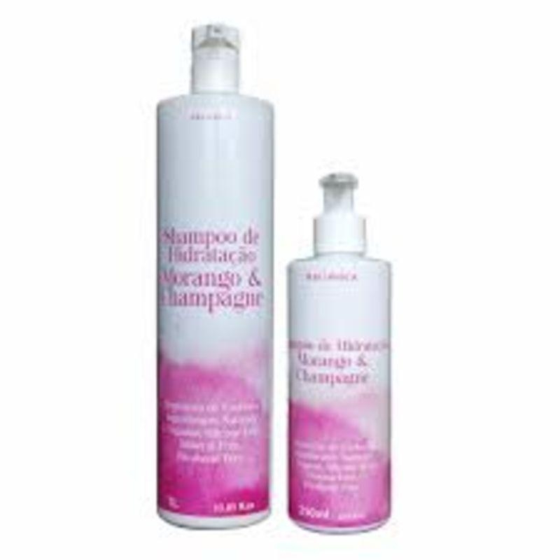 SHAMPOO HIDRATANTE MORANGO & CHAMPANHE 1L