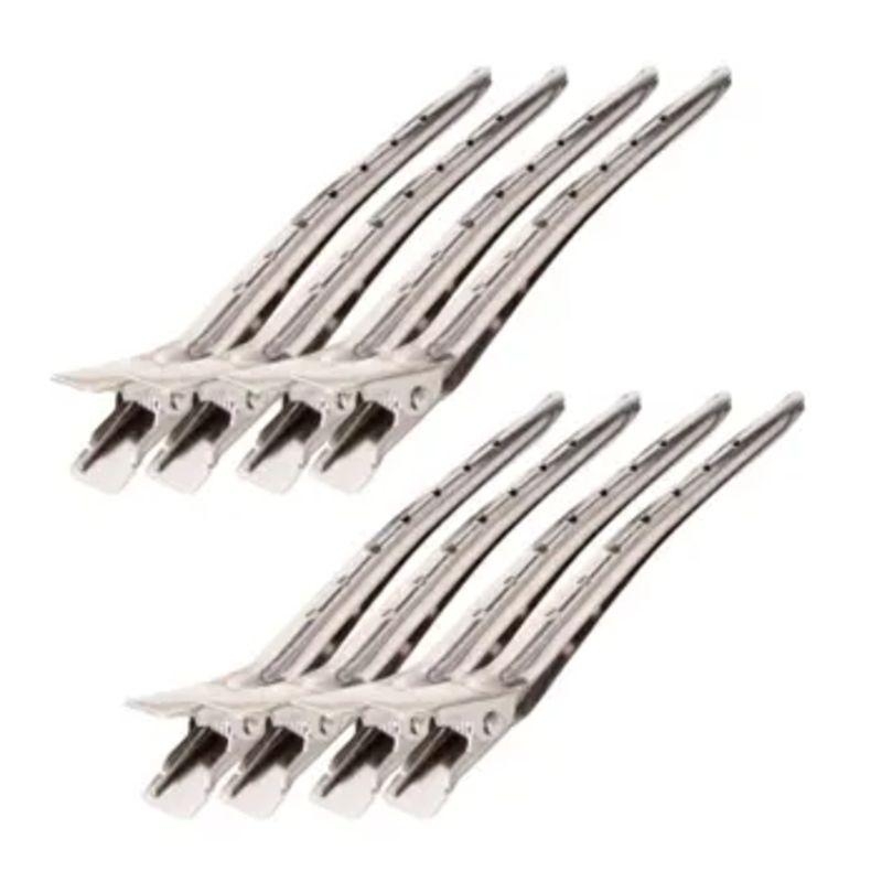 CLIPS EM ACO INOXIDAVEL 8PCS