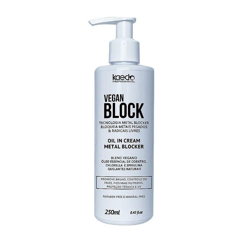 OIL IN CREAM 250ML VEGAN BLOCK PROMOÇAO