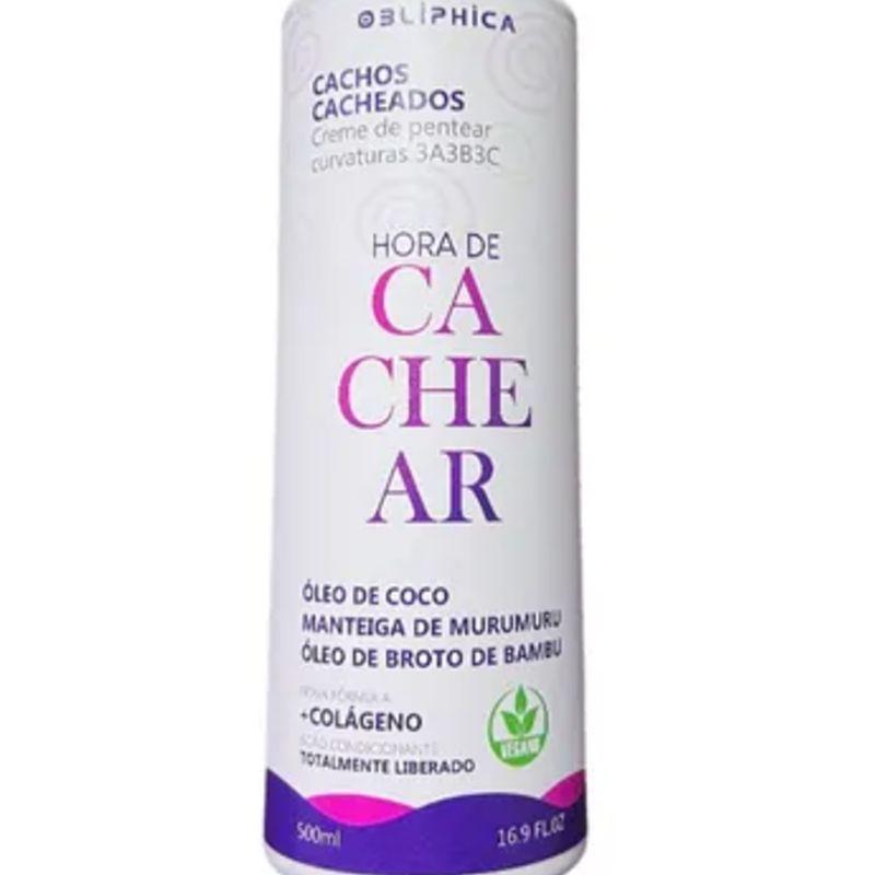 MEMORIZADOR DE CACHOS EM CREME 3A3B3C HORA DE CACHEAR 500ML