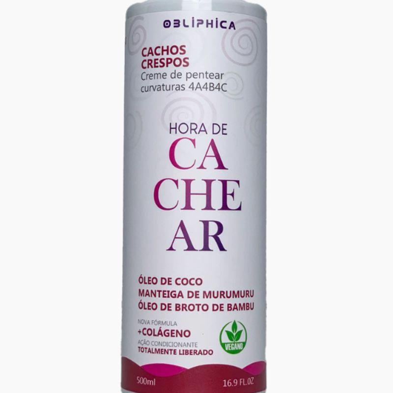 MEMORIZADOR DE CACHOS EM CREME PLUS 4A4B4C HORA DE CACHEAR 500ML