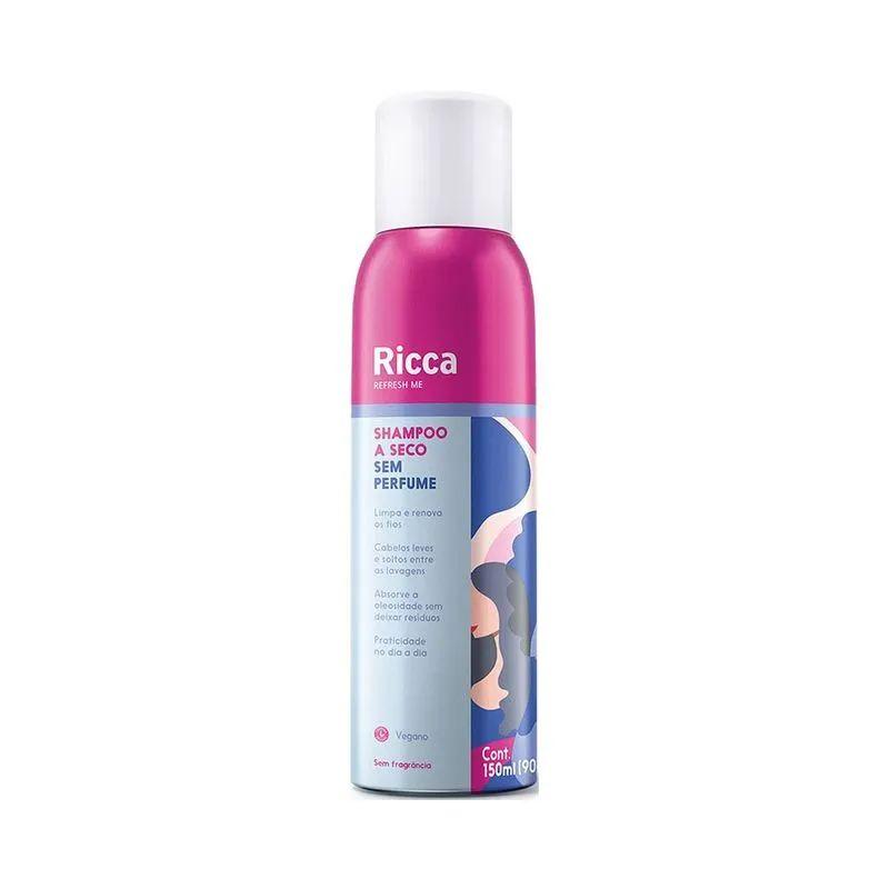 SHAMPOO A SECO SEM PERFUME RICCA 150ML