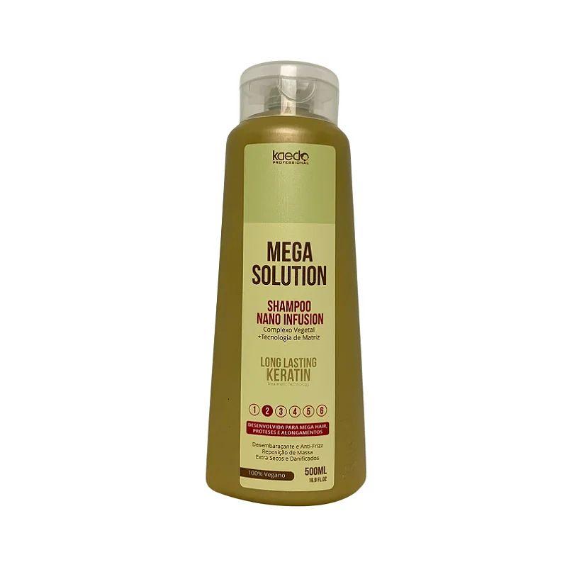 SHAMPOO NANO INFUSION MEGA SOLUTION 500ML - Lote: 2023/0360