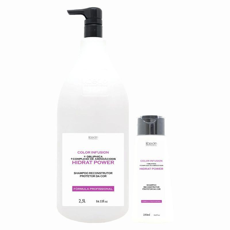 SHAMPOO RECONSTRUTOR COLOR INFUSION HIDRAT POWER 250ML - Lote: 2022/0261