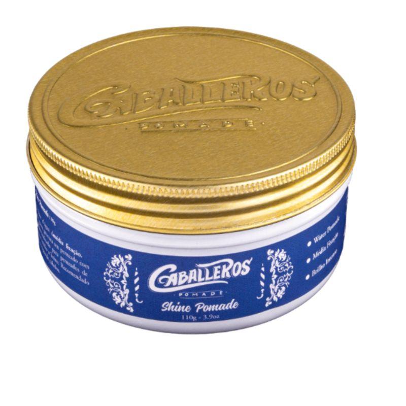 Shine Pomade - Efeito Brilho - Water Based - Fixacao Moderada Tamanho:100g