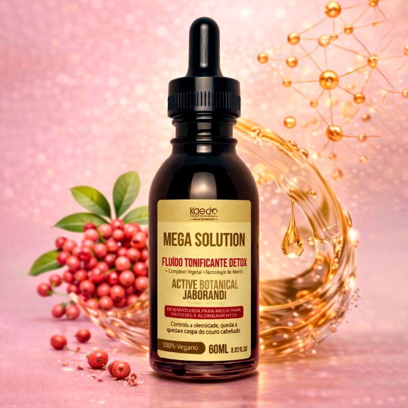 FLUIDO TONIFICANTE DETOX MEGA SOLUTION 60ML - Lote: 2023/0372