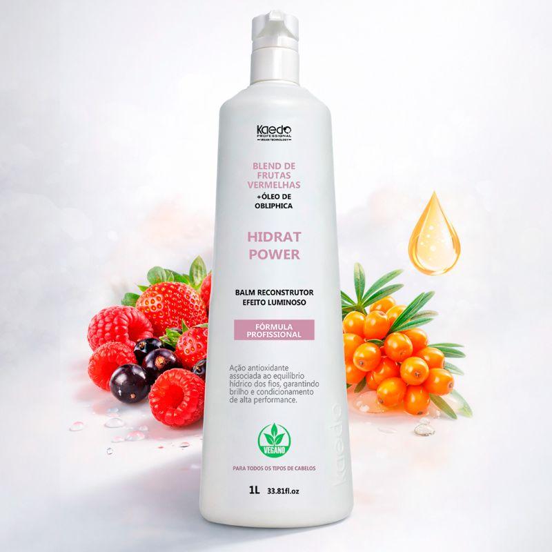 HIDRAT POWER BALM RECONSTRUTOR BLEND DE FRUTAS VERMELHAS 1L